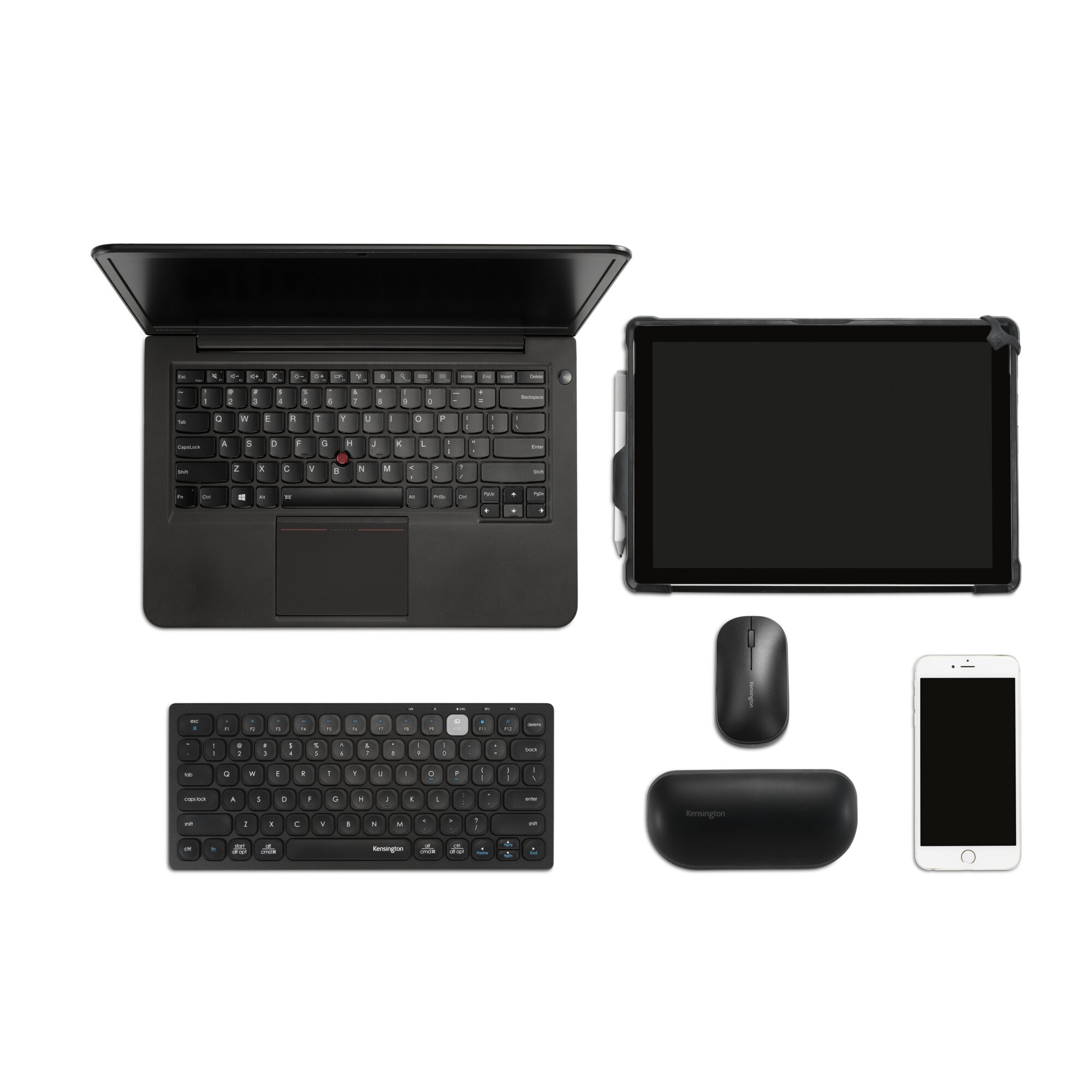 Kompakte Multi-Device Dual Wireless Tastatur
