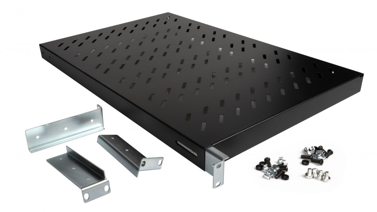 Equip 19 Fachboden var. für Serverschränke 100cm 1U schwarz