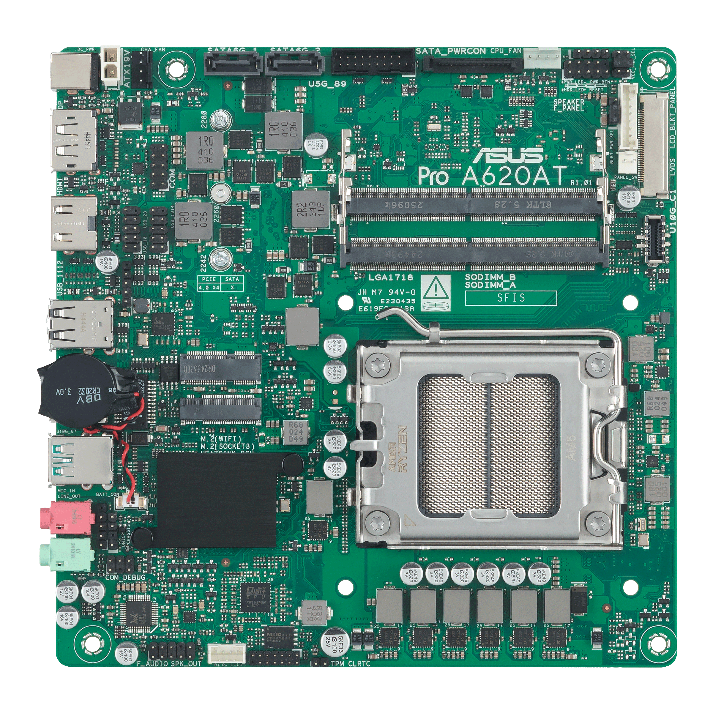 ASUS PRO A620AT-CSM (AMD,AM5,DDR5,mATX)
