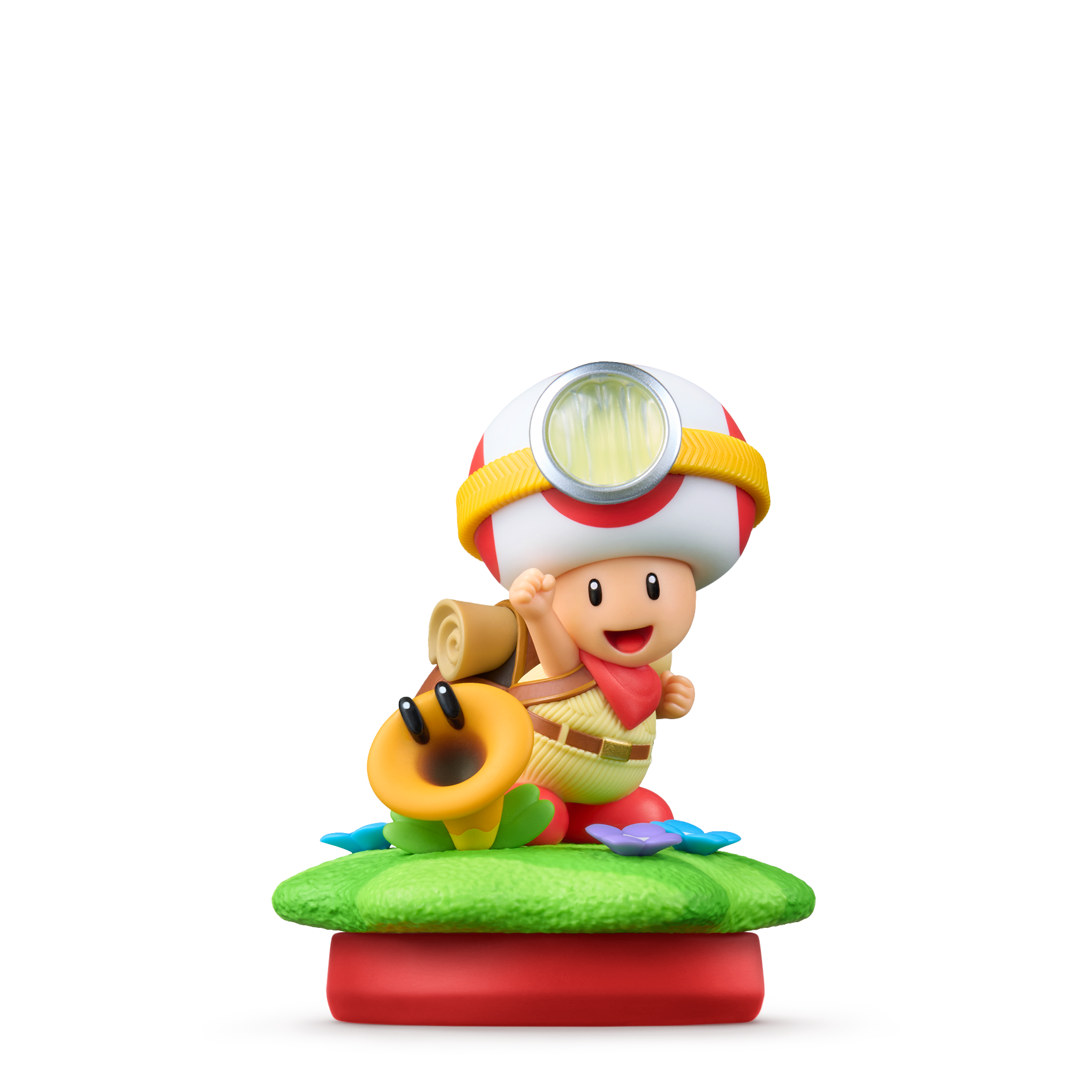 amiibo Kapitän Toad & Plauderblume-Spielfigur