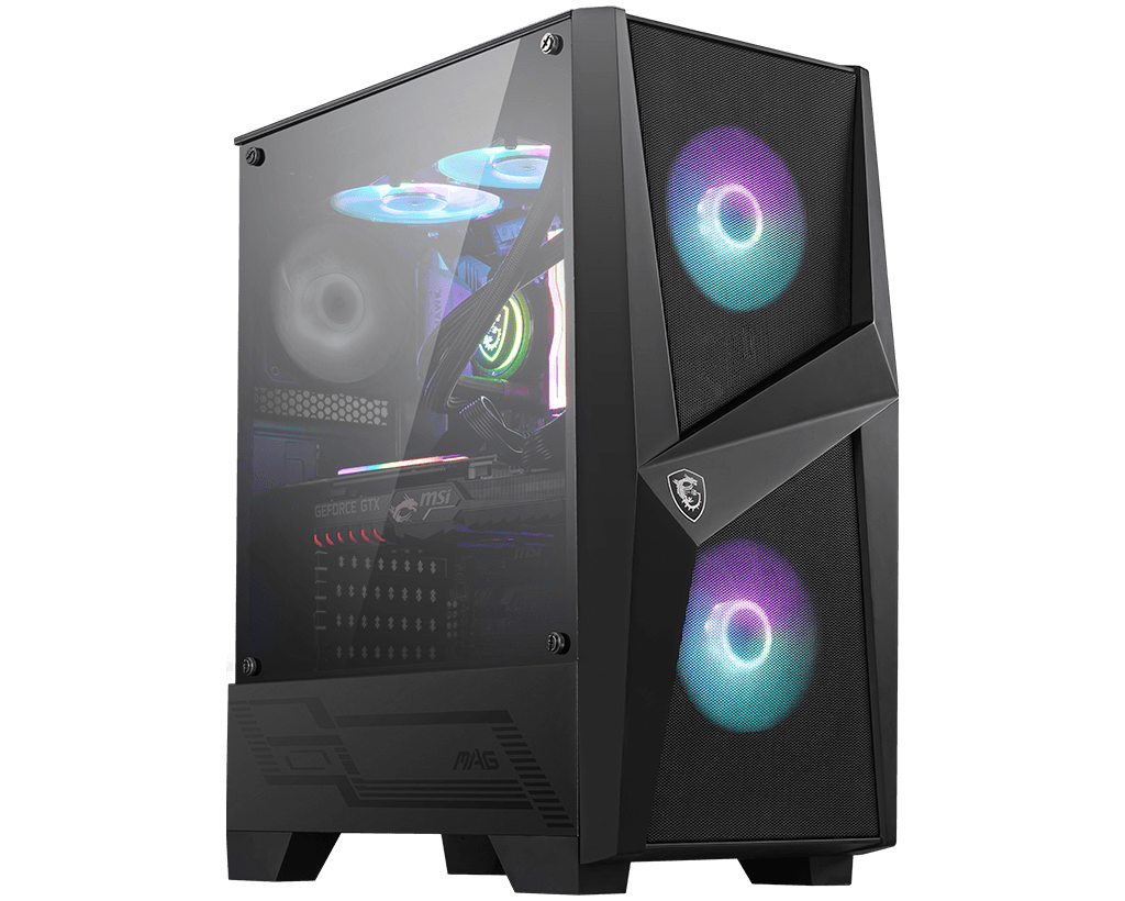 MSI GEH Midi MAG Forge 100R (B/Tempered Glas/RGB Fan)