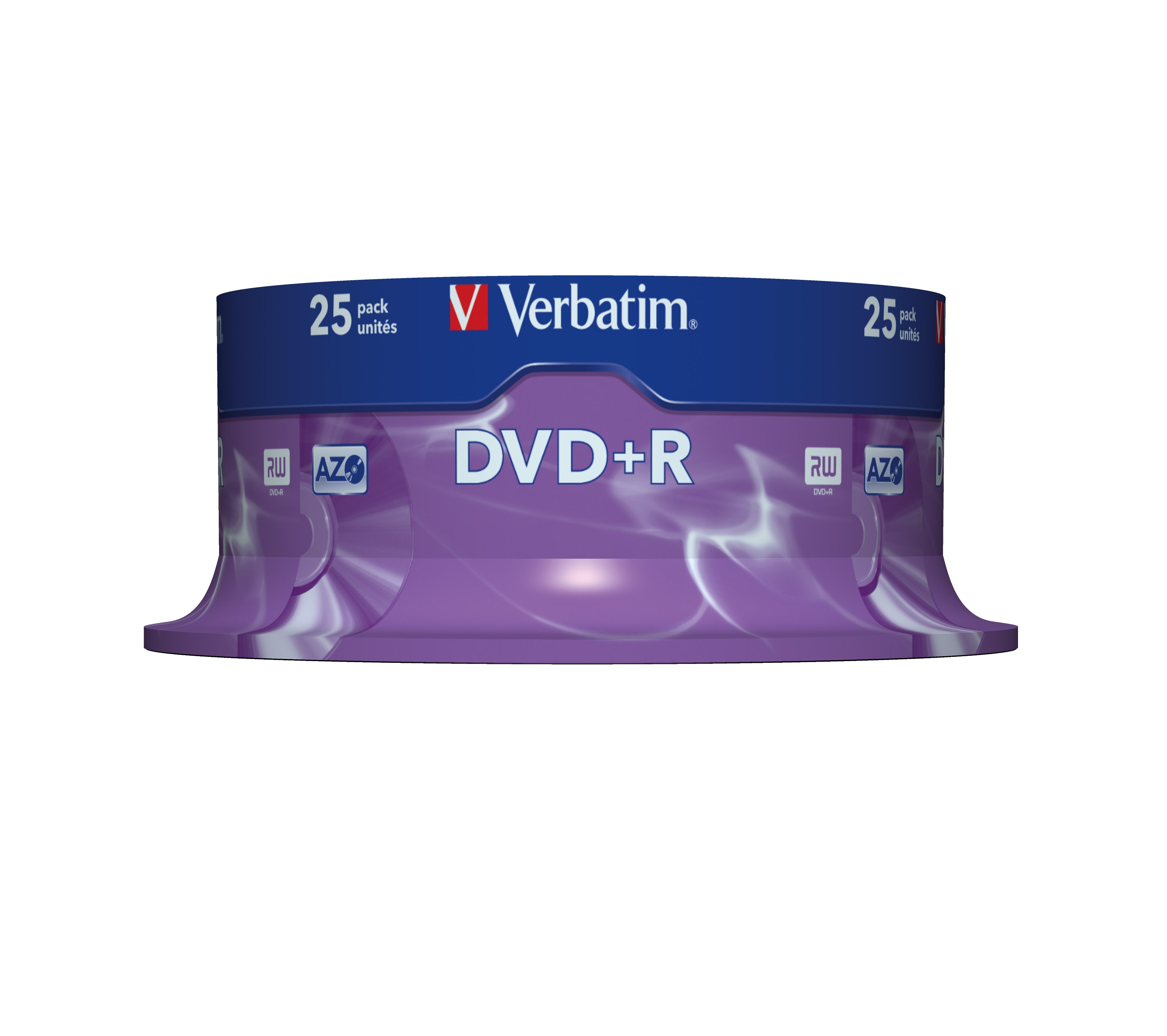DVD+R Verbatim 4,7GB 25pcs Pack 16x Spindel azo silber retail