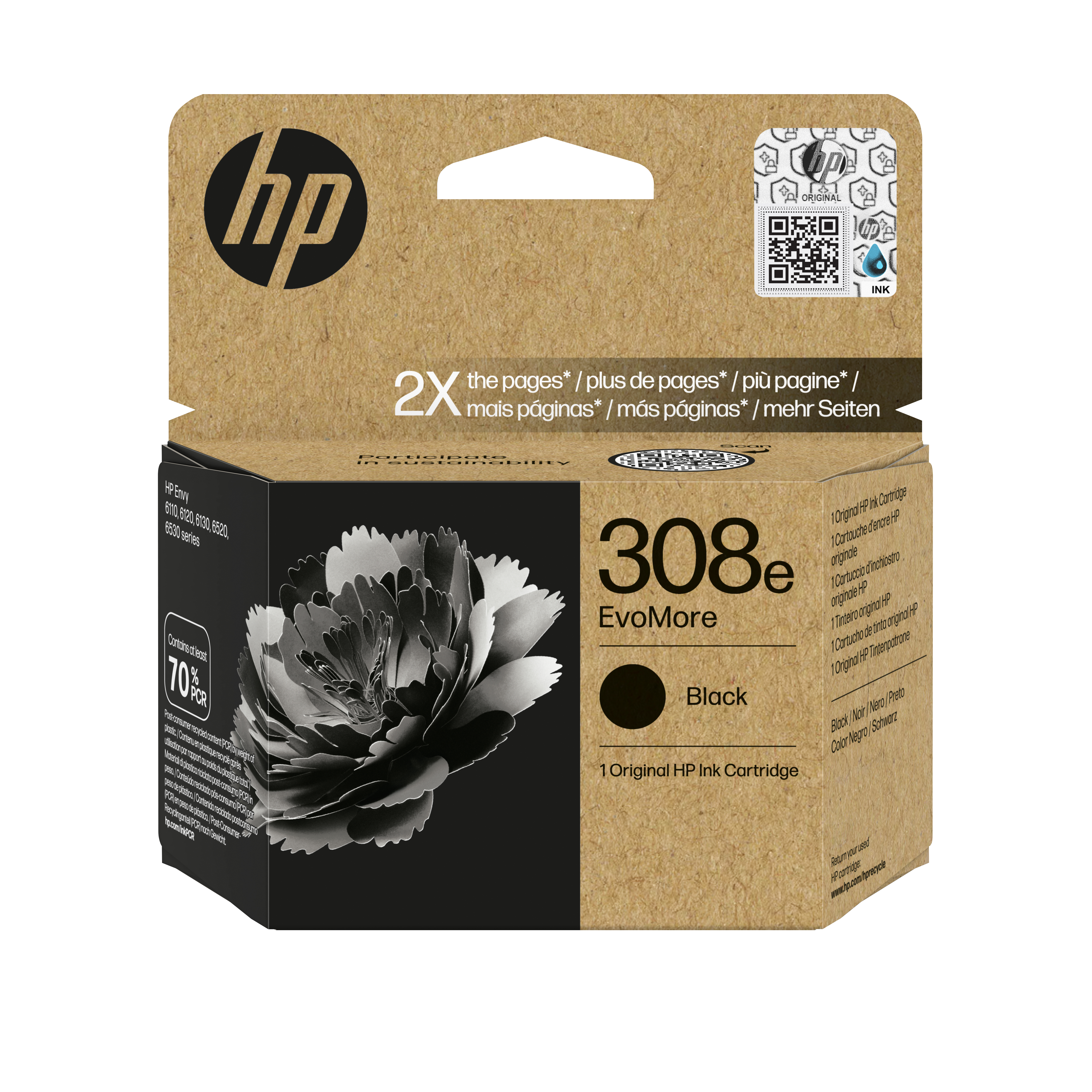 HP 308e(7FP22UE) schwarz Druckerpatrone