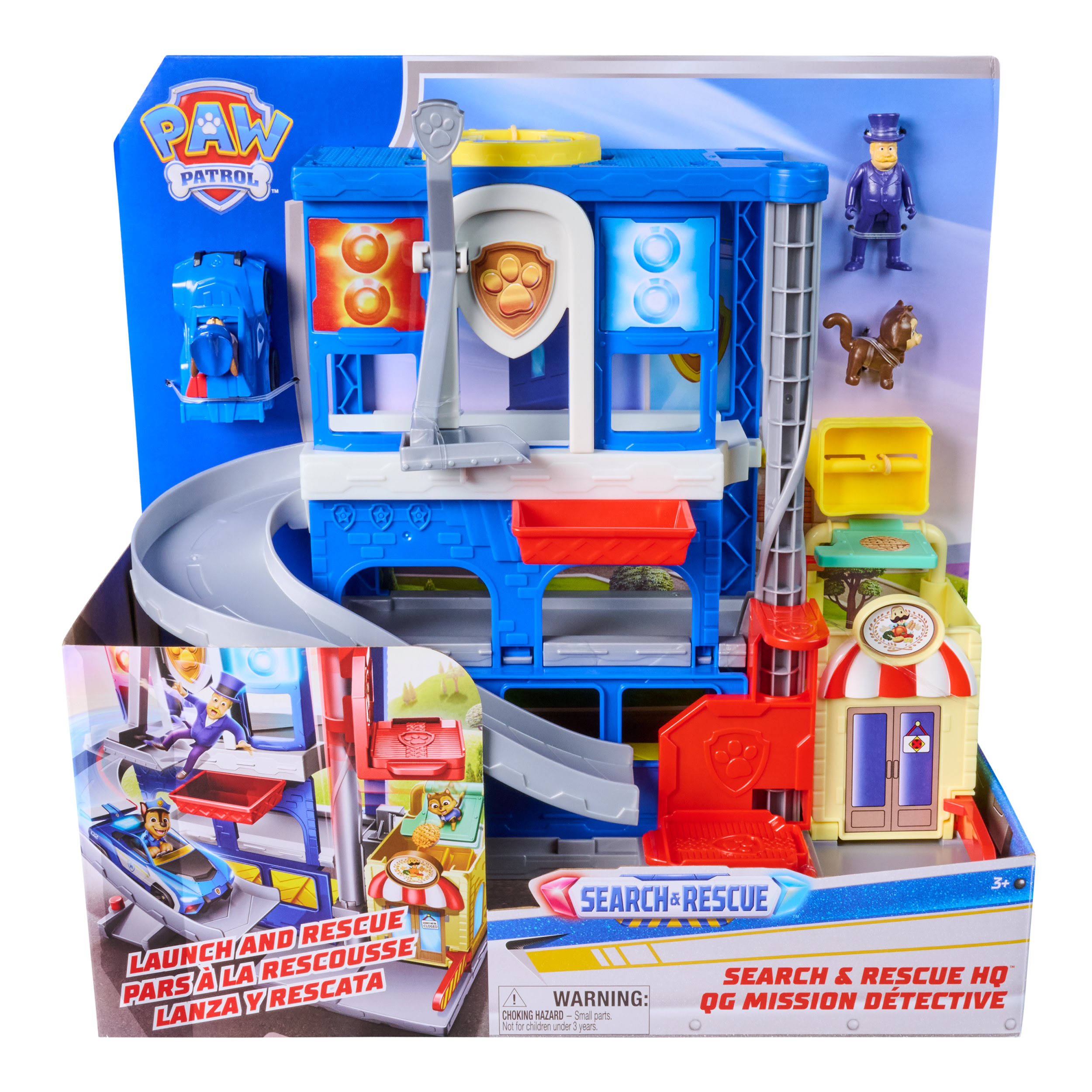 Paw Patrol Search & Rescue - Pup Squad Hauptquartier Spielset, Spielgebäude