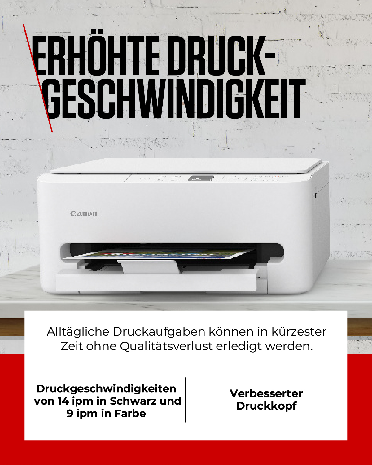 CANON PIXMA TS6550i A4 3in1 MFP Printer weiss Duplex 14ppm
