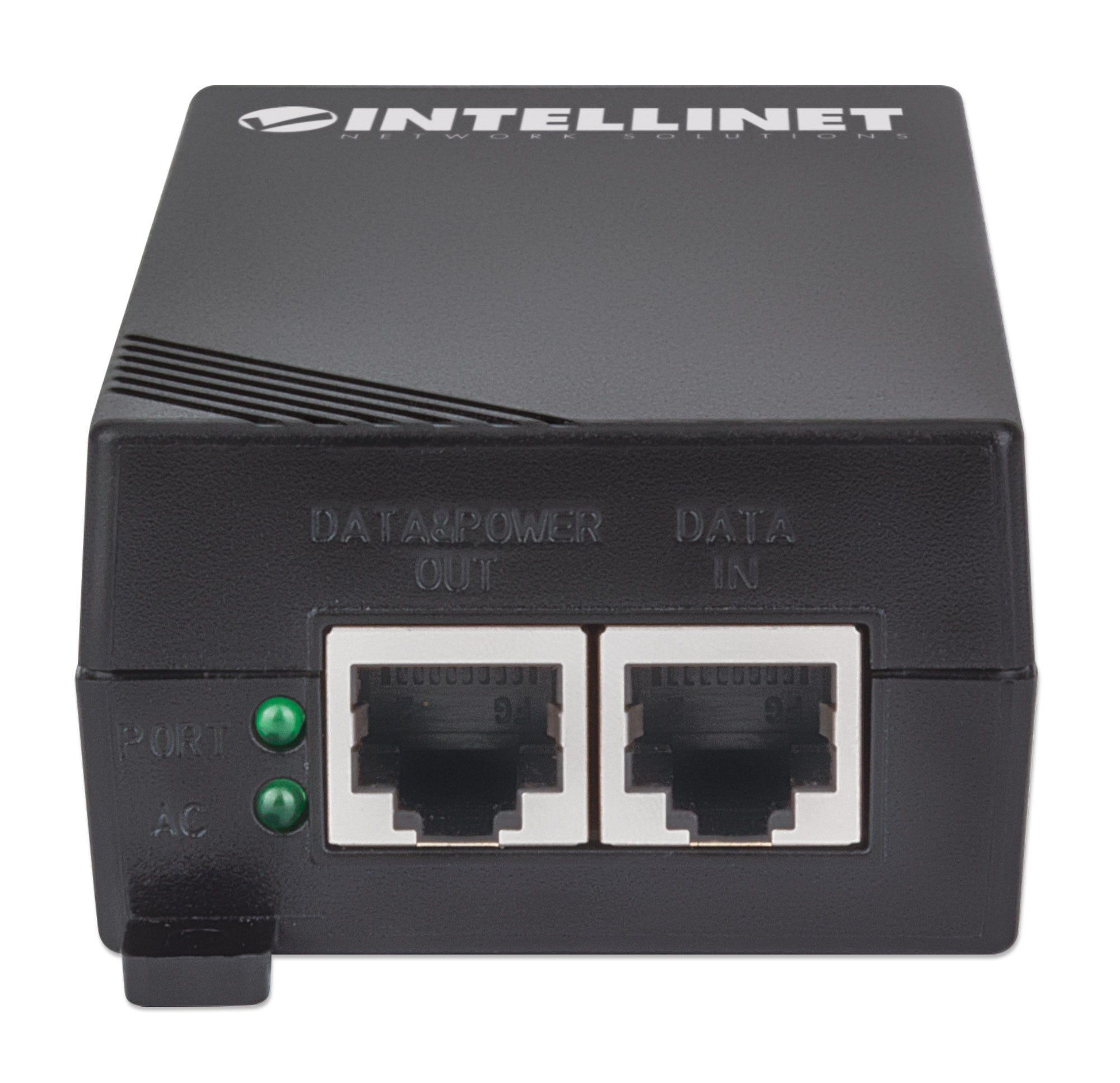 INTELLINET Gigabit High-Power PoE+ Injektor 1x30W