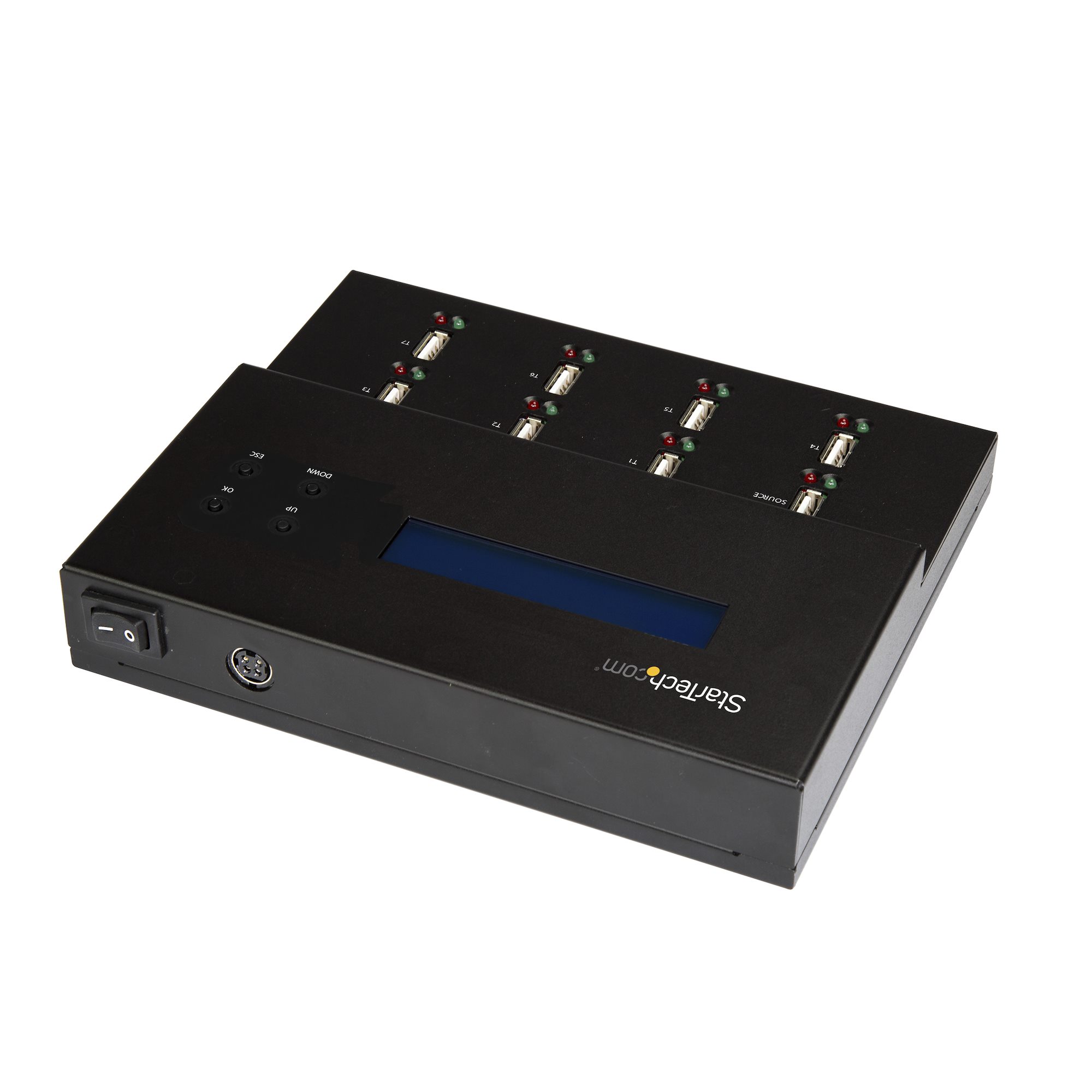 StarTech.com USBDUPE17 USB-Duplizierer 1:7 7 Kopien Schwarz