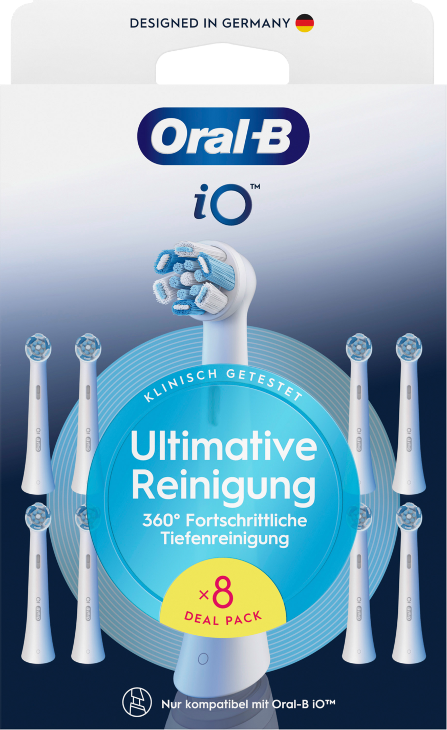 Oral-B iO Ultimative Reinigung 8er, Aufsteckbürste