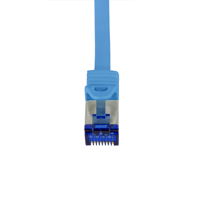 Logilink Patchkabel Ultraflex, Cat.6A, S/FTP, blau, 2 m