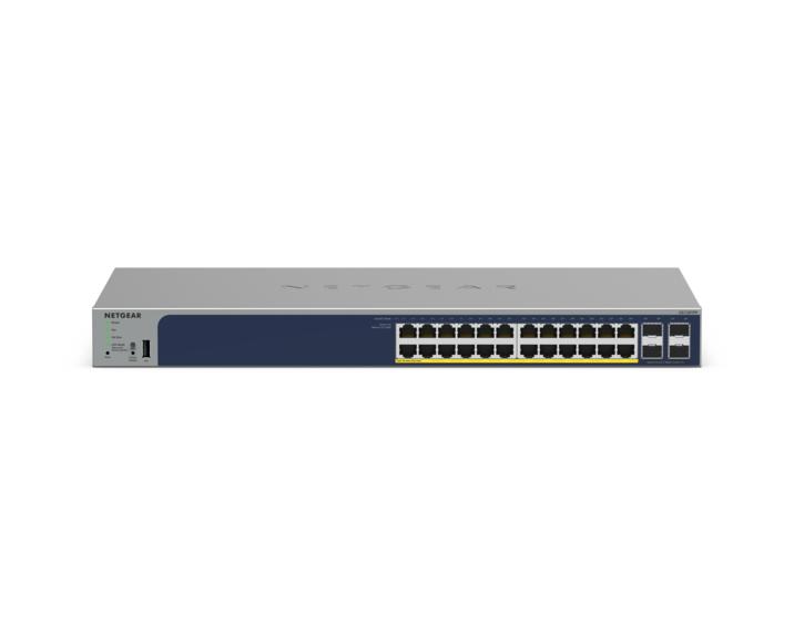 28PORT POE+ GB SMART MGD SWITCH 24X 1G POE + 4X SFP