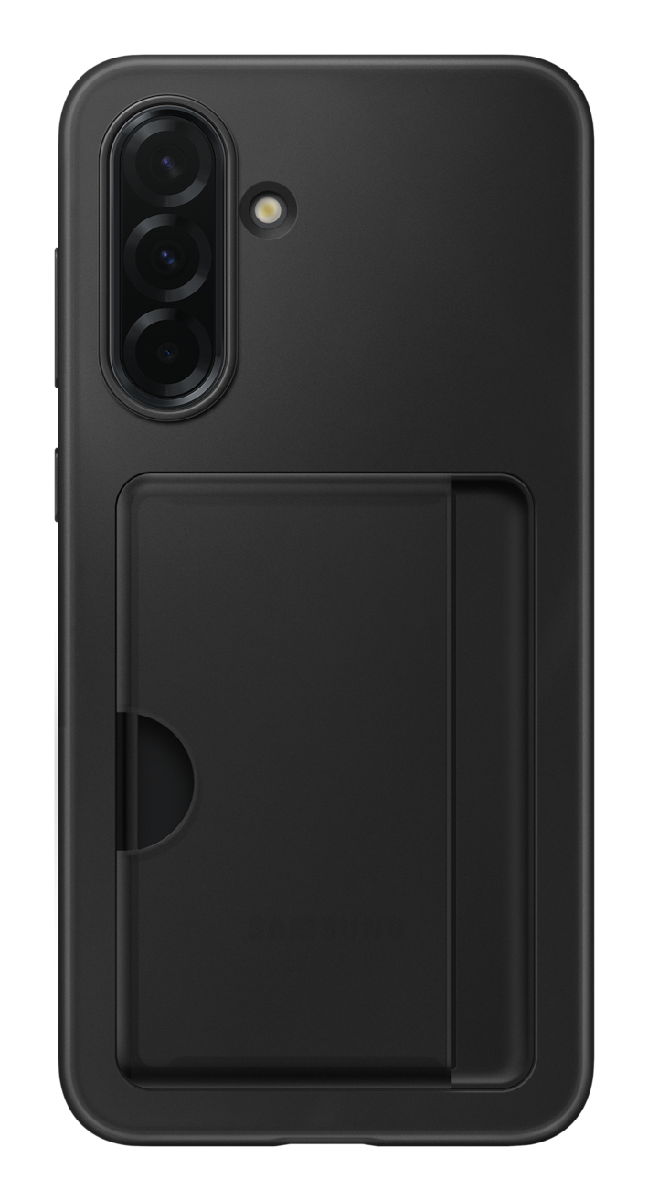 Samsung Smartphone Card Slot Case Black for Galaxy A36