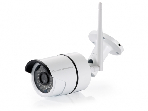 CONCEPTRONIC IPCam Wireless Cloud/Outd.IP66 1920x1080 weiß