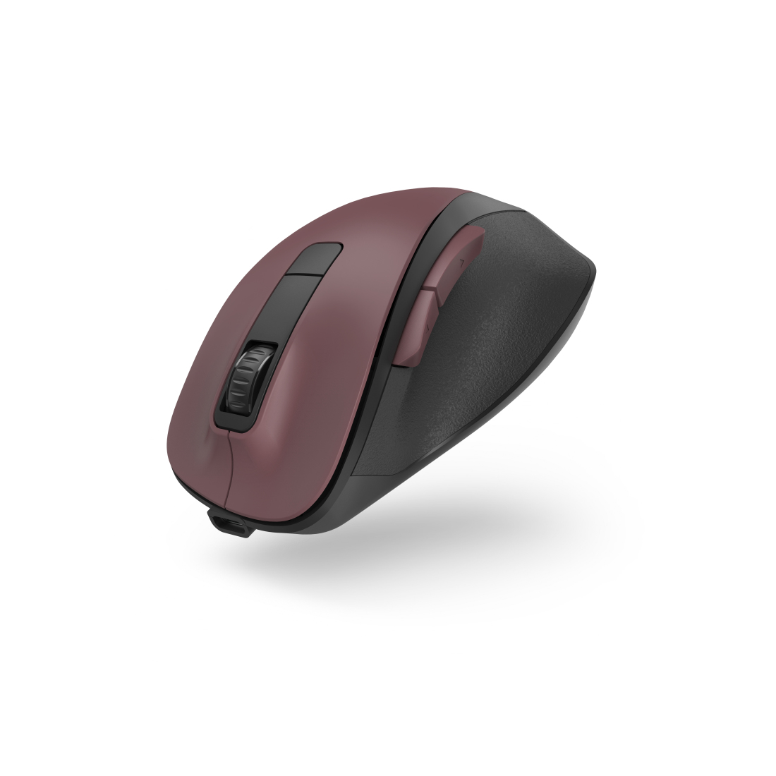hama MW-500 Maus ergonomisch kabellos bordeaux