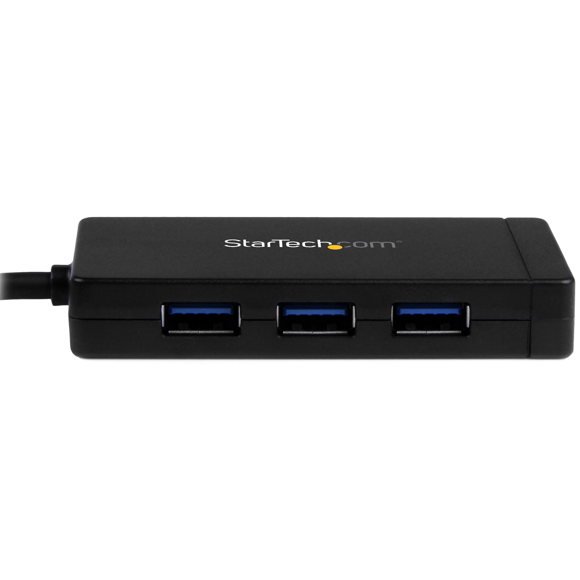 STARTECH.COM 3 Port USB 3.0 Hub mit USB-C und Gigabit Ethernet - inklusive Netzteil - USB C Hub - USB Typ-C Hub mit GbE - USB Ty