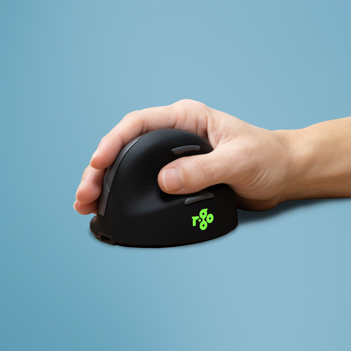 R-Go Maus HE ergonomisch rechts Bluetooth groß schw./silb retail