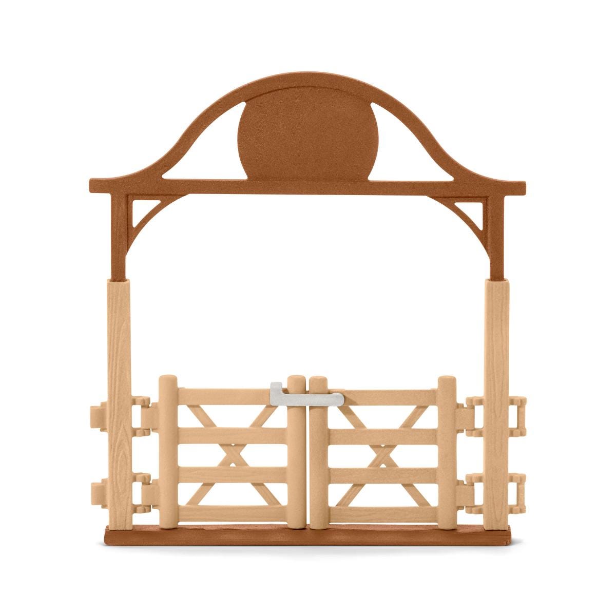 Horse Club Pferdekoppel mit Eingangstor, Spielfigur