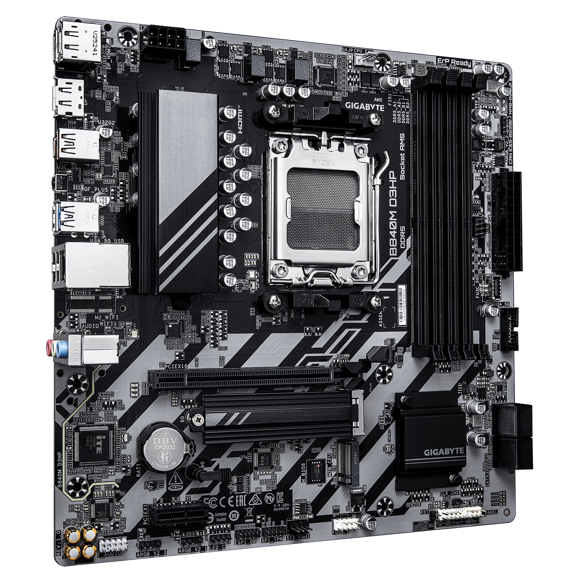 Gigabyte GA-B840M D3HP (AM5) (D)