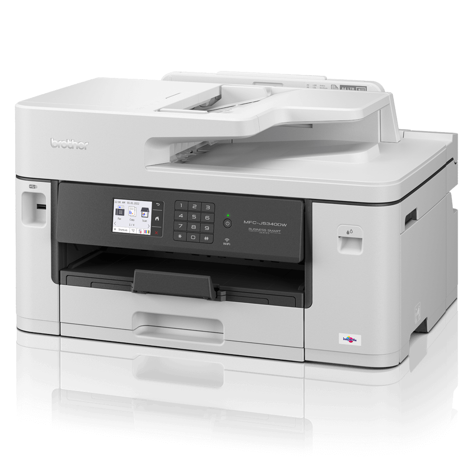 brother MFC-J5340DWE 4 in 1 Tintenstrahl-Multifunktionsdrucker grau, brother EcoPro Ready
