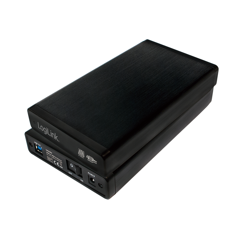 Logilink FestplattengehÃuse 3,5, SATA, USB 30