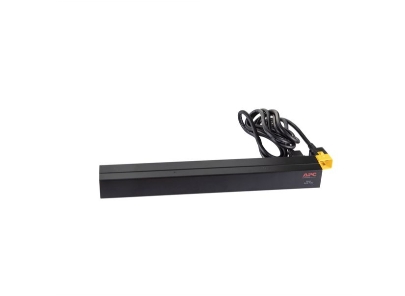 APC Basic Rack-Mount PDU Rack AC 208/230V input IEC 60320 C20 output connectors 12 power IEC 60320 C13 1U 19 2,49m cord BK