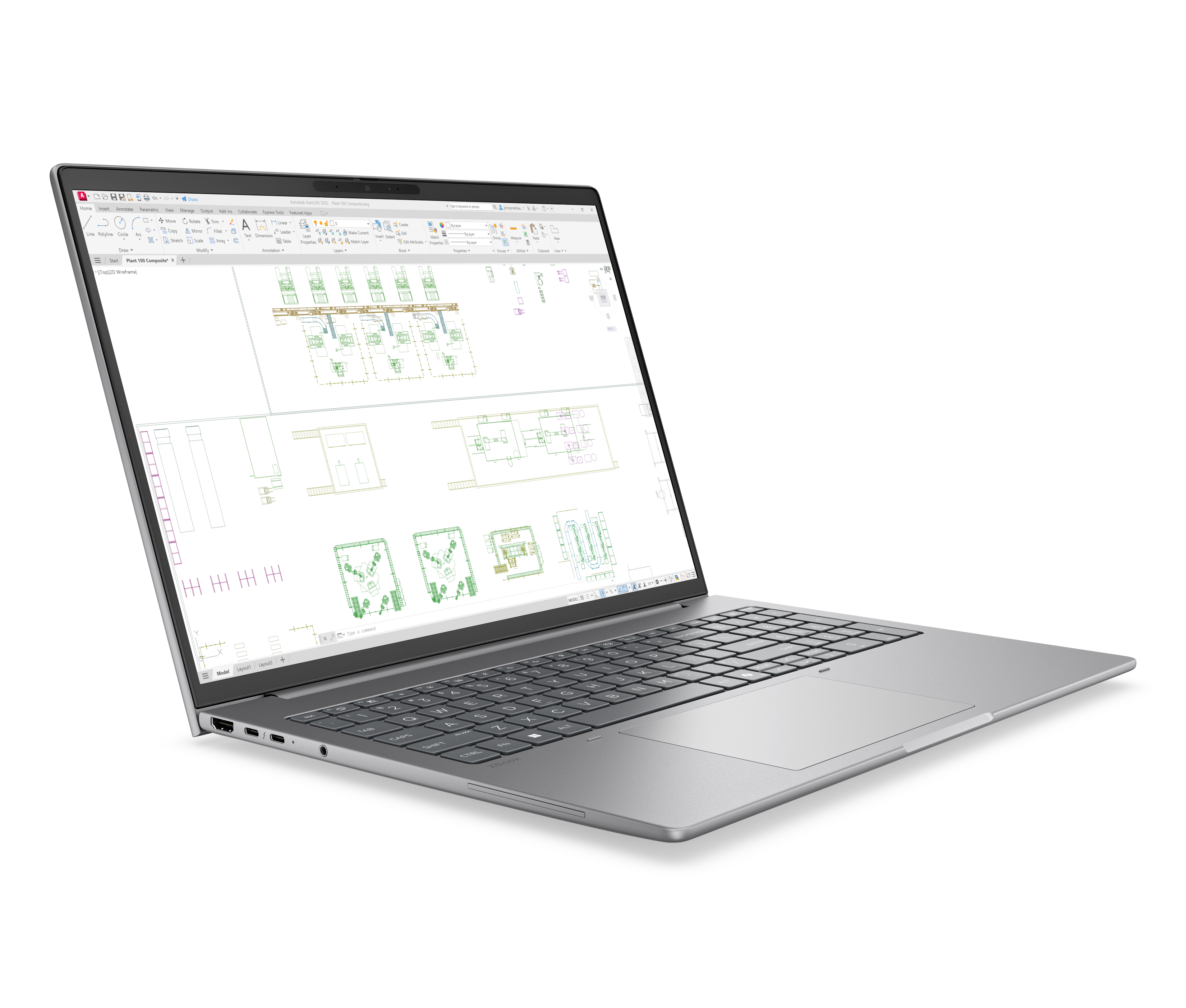 HP ZBook 8 G2i Intel Core Ultra 7 356H 40,64cm 16Zoll WUXGA 48GB 1TB/SSD NVIDIA RTX PRO 500 6GB W11P 3J Gar (DE)