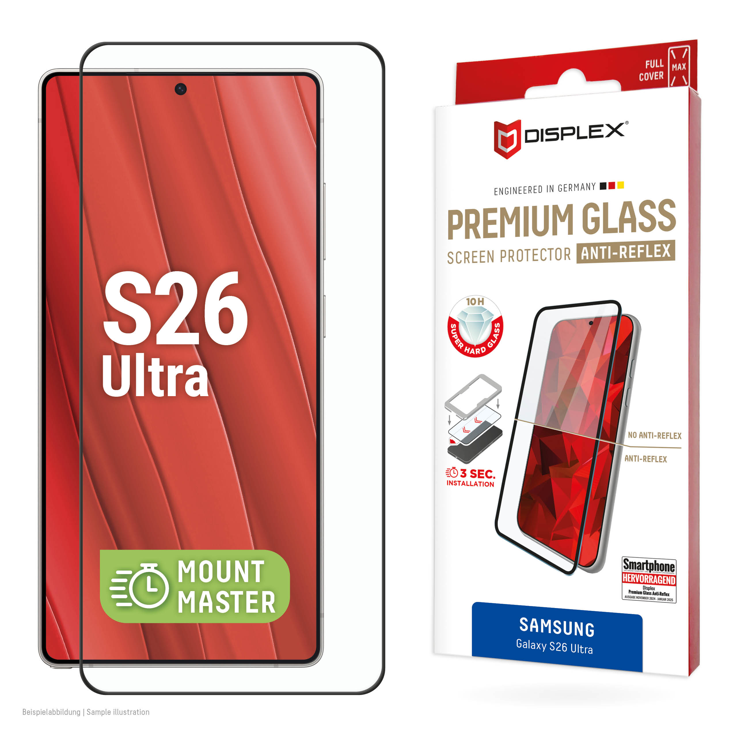 DISPLEX Premium Glass AR MM Samsung S26 Ultra
