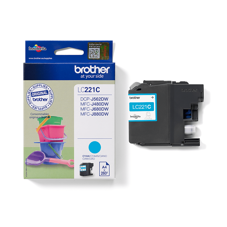 INK CARTRIDGE CYAN 260 PAGES FOR MFC-J880DW