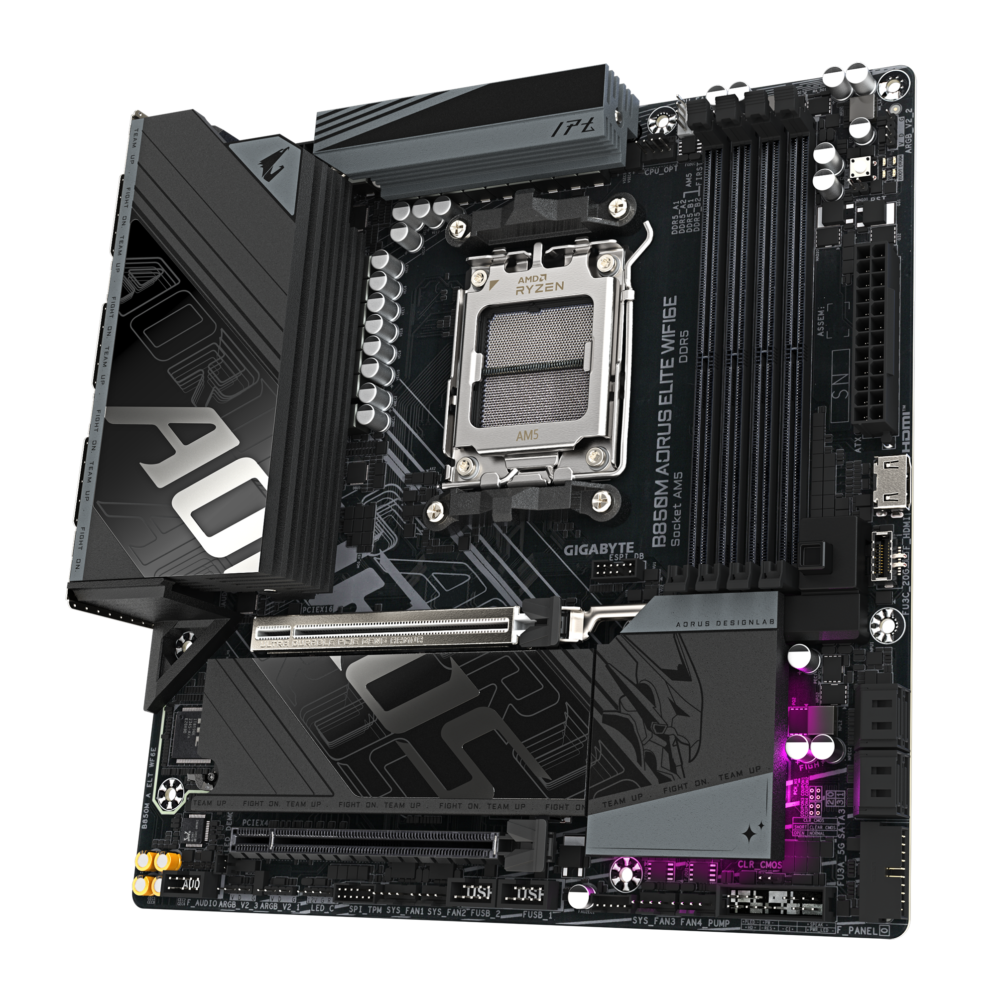 Gigabyte GA-B850M A ELT WF6E (AM5) (D)