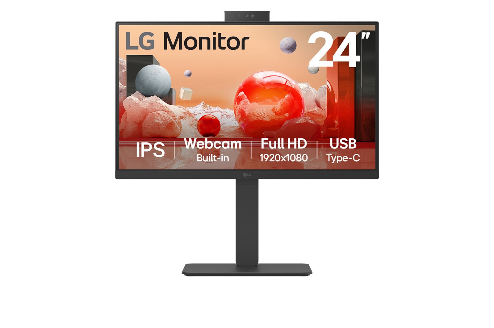 LG 60.96cm 24BA850-B FHD 16:9 IPS DP HDMI USB