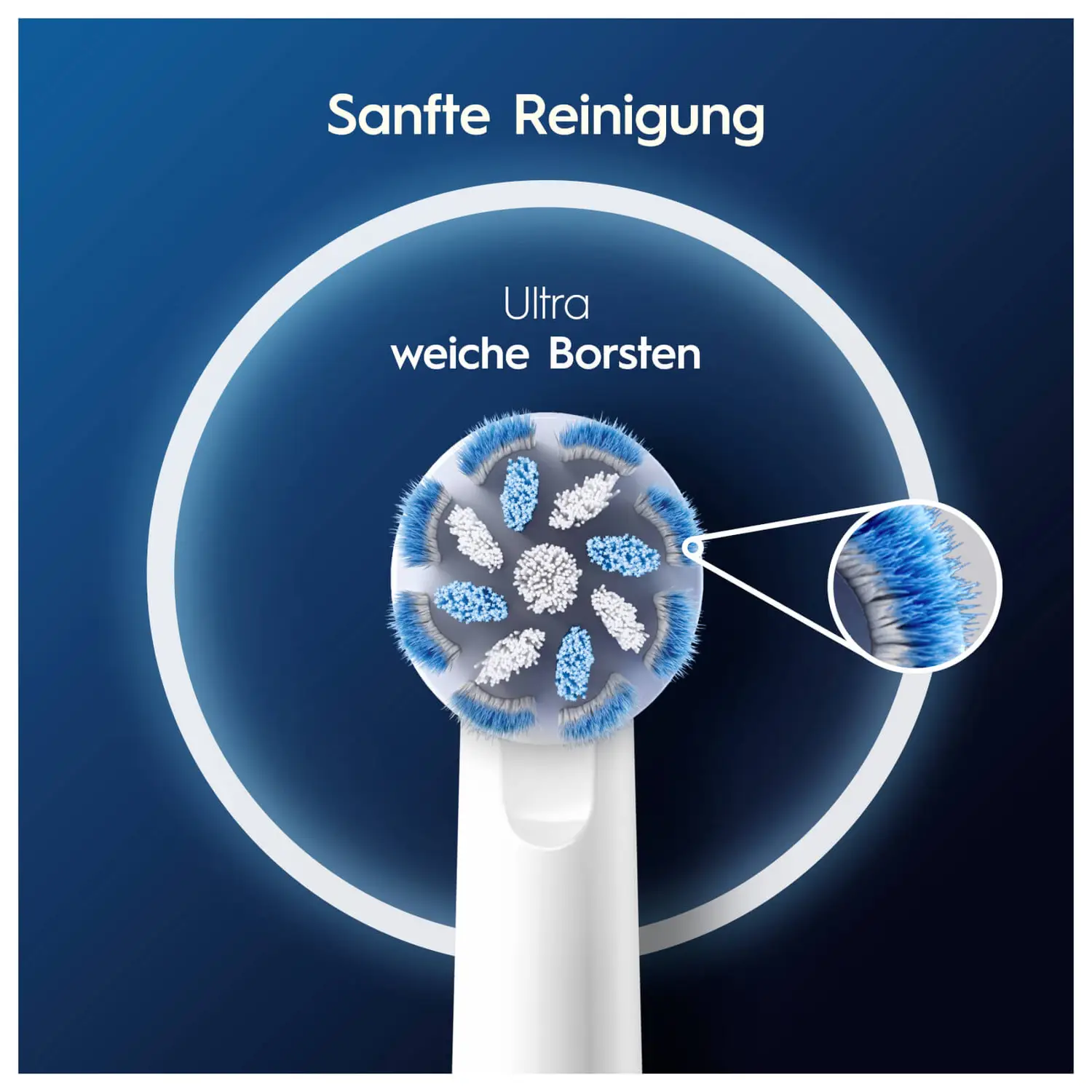Oral-B Pro Sensitive Clean 4er, Aufsteckbürste