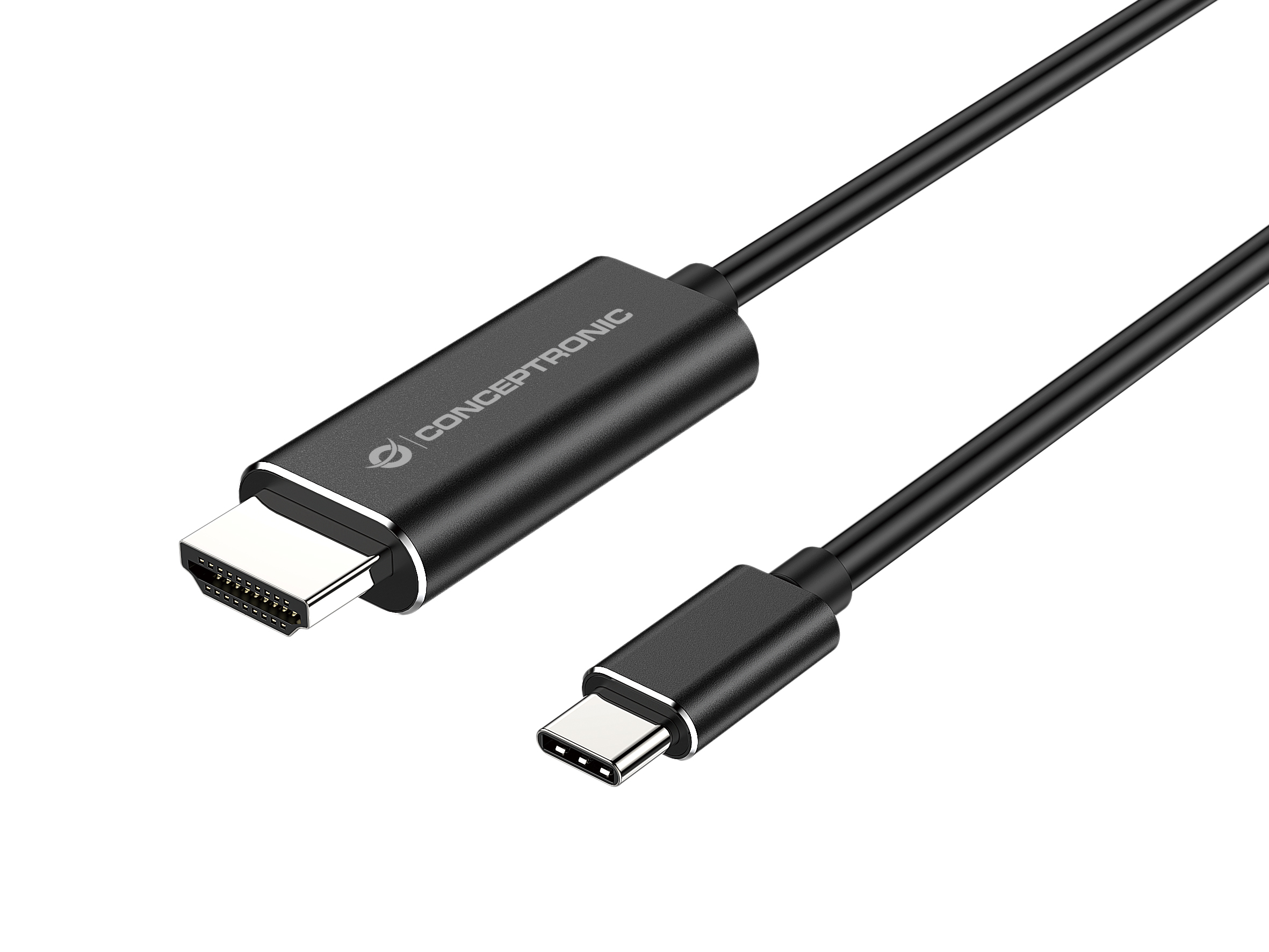 CONCEPTRONIC Adapter USB-C3.2->HDMI1.4 4K/30Hz 2.00m sw