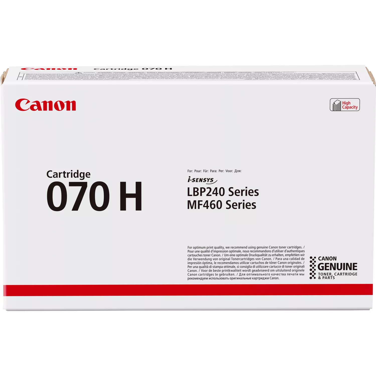 Canon 070H BK schwarz Toner