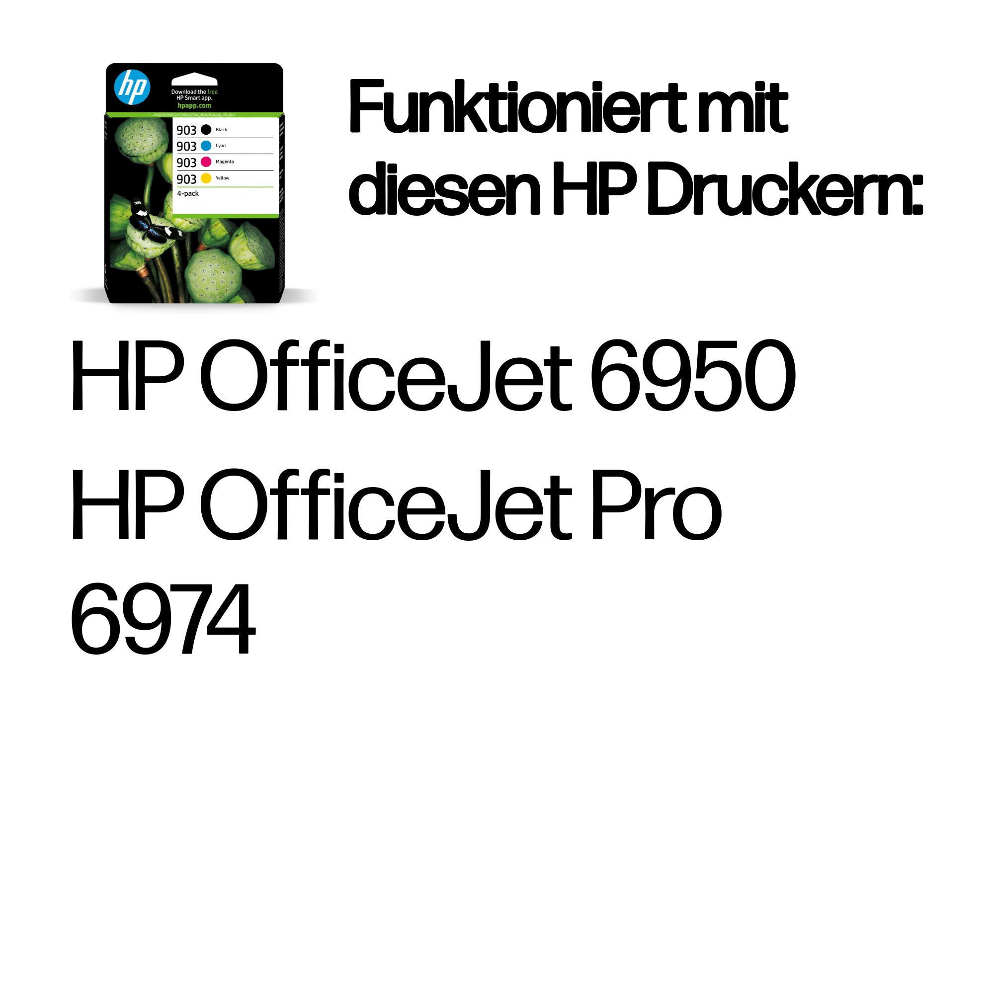 HP 903 Schwarz+Dreifarbig Tintenpatrone