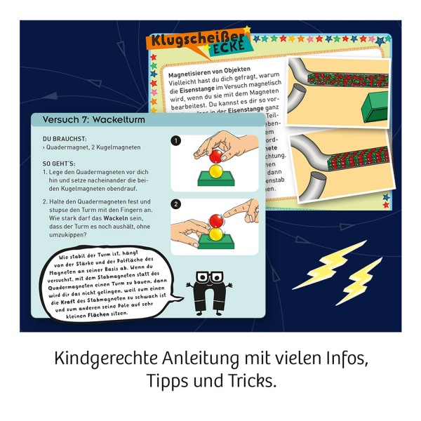 Fun Science Magie der Magnete, Experimentierkasten