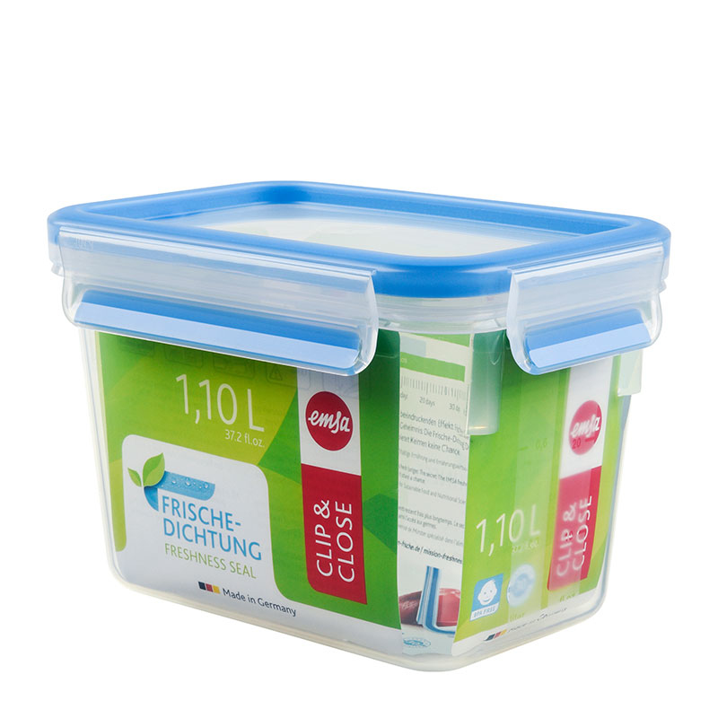 CLIP & CLOSE Frischhaltedose 1,1 Liter