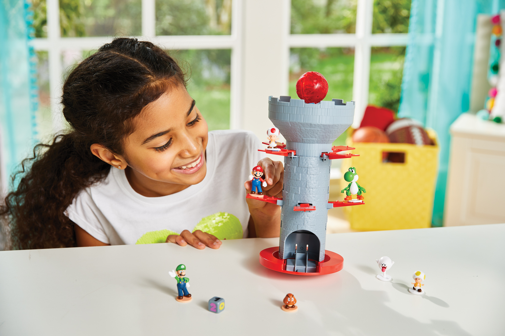 Super Mario Blow Up! Shaky Tower Gesellschaftsspiel, Geschicklichkeitsspiel