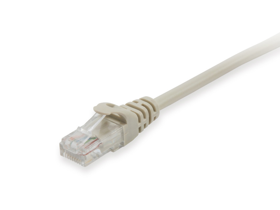 Equip Patchkabel Cat6 U/UTP 2xRJ45 1.00m beige PVC Polybeutel