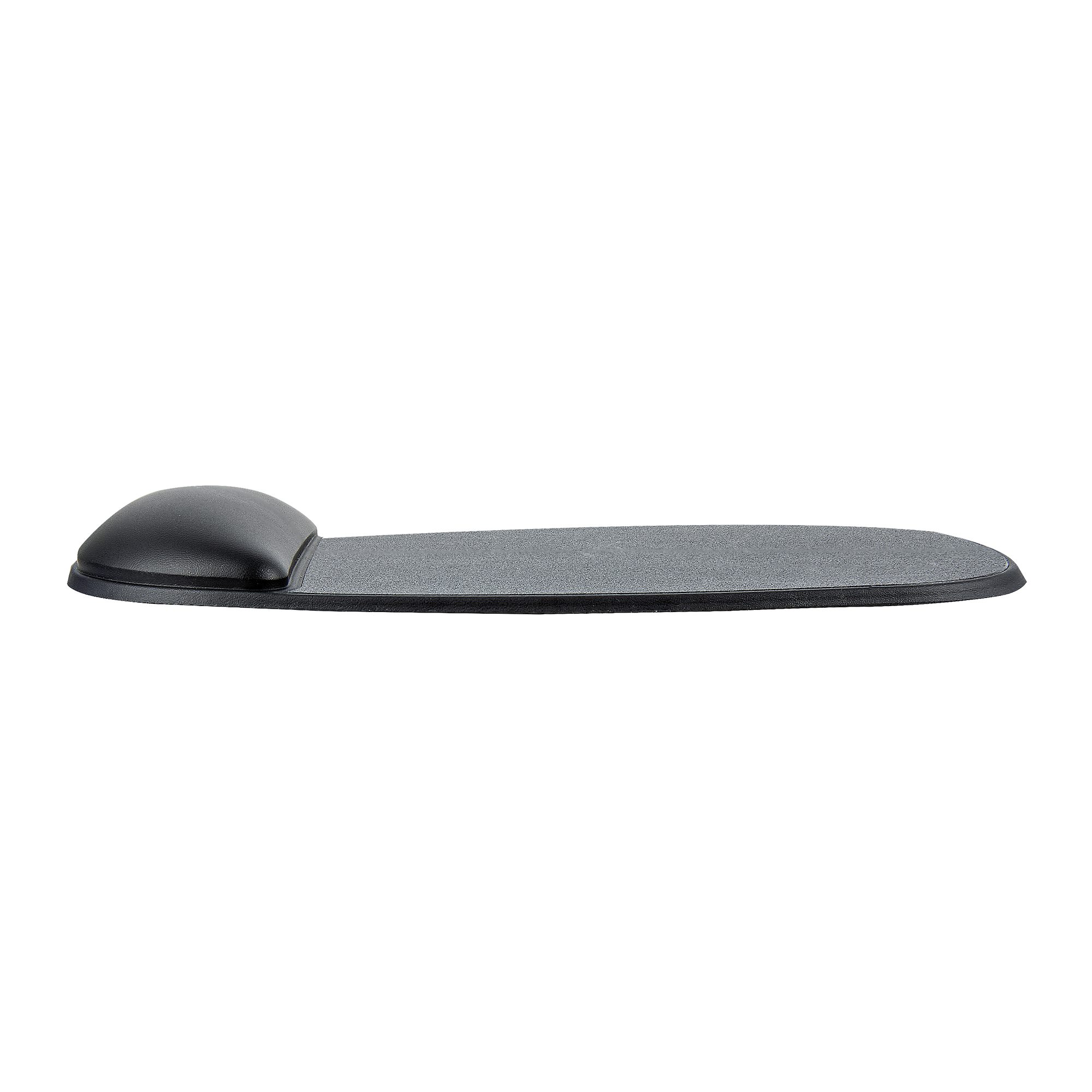 STARTECH.COM Mouse Pad with Hand rest 17x18x2cm Ergonomic Mouse Pad with Wrist Support Non-Slip Base Cushioned Gel Pad