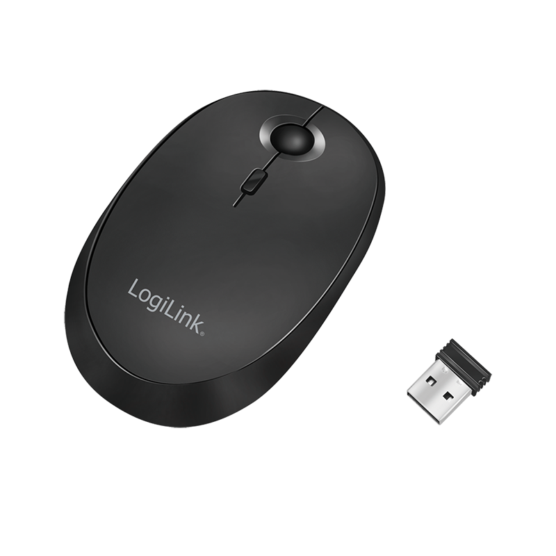Mouse LogiLink wireless black (ID0204)
