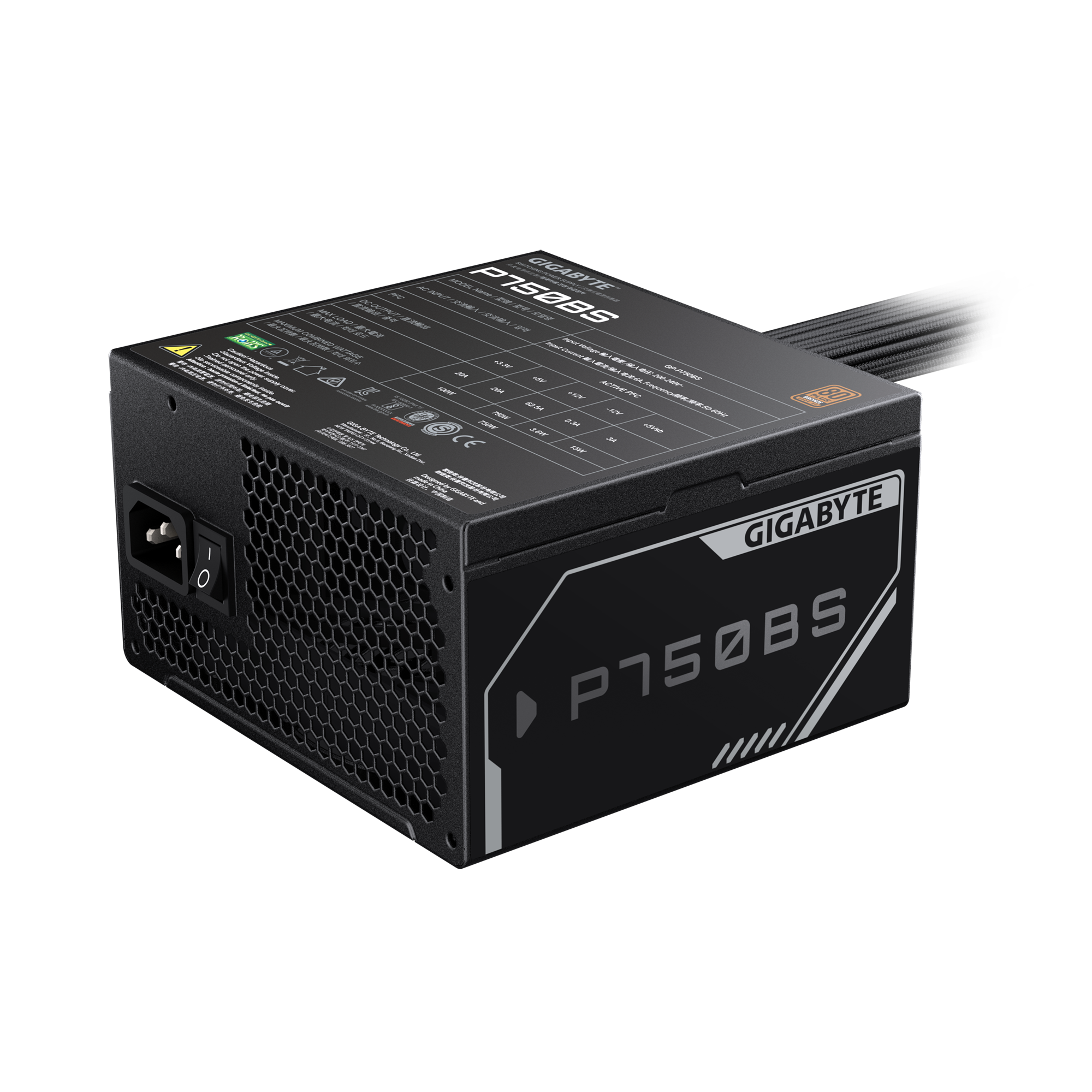 PC- Netzteil Gigabyte GP-P750BS 750W Bronze