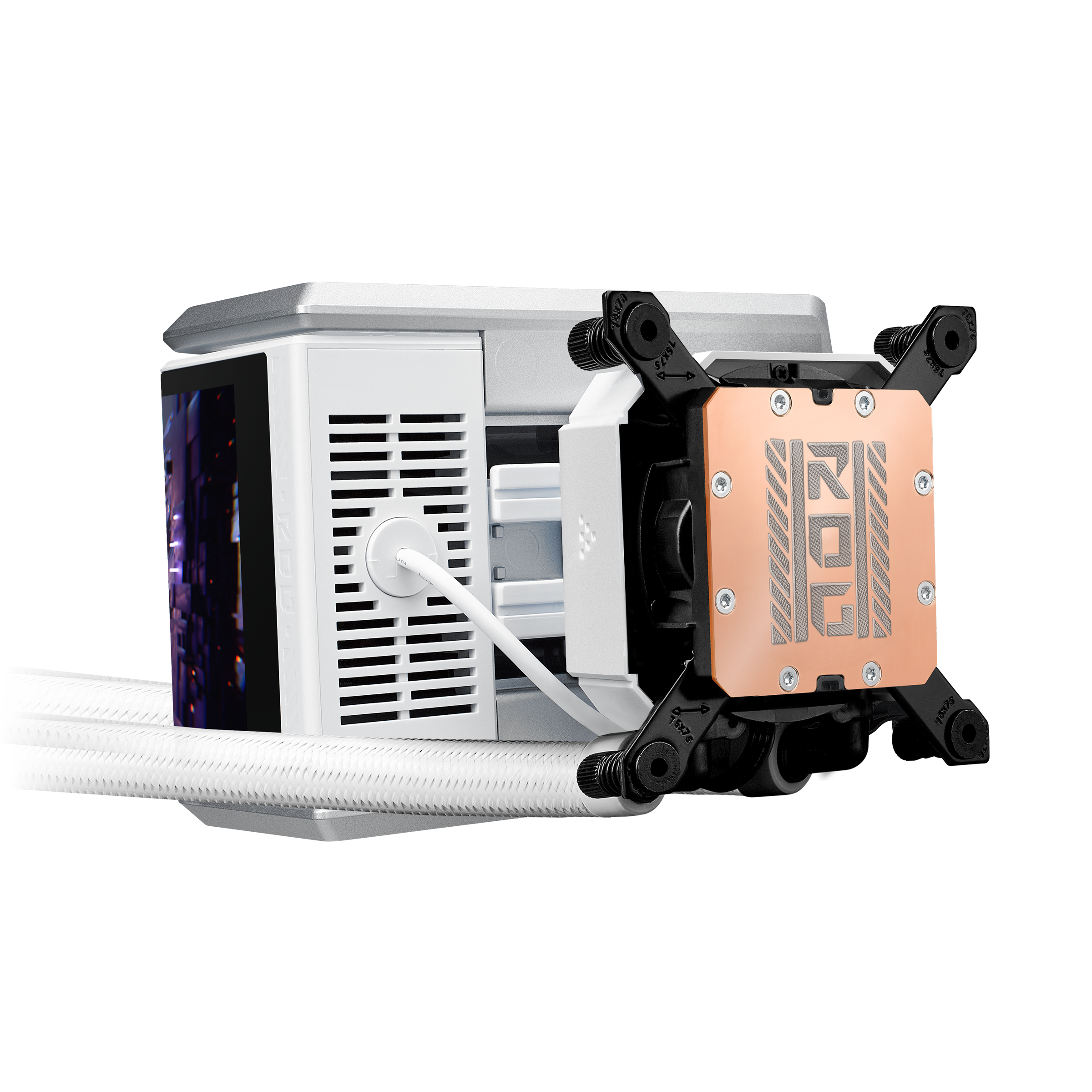 ROG RYUO IV 360 ARGB WHT, Wasserkühlung