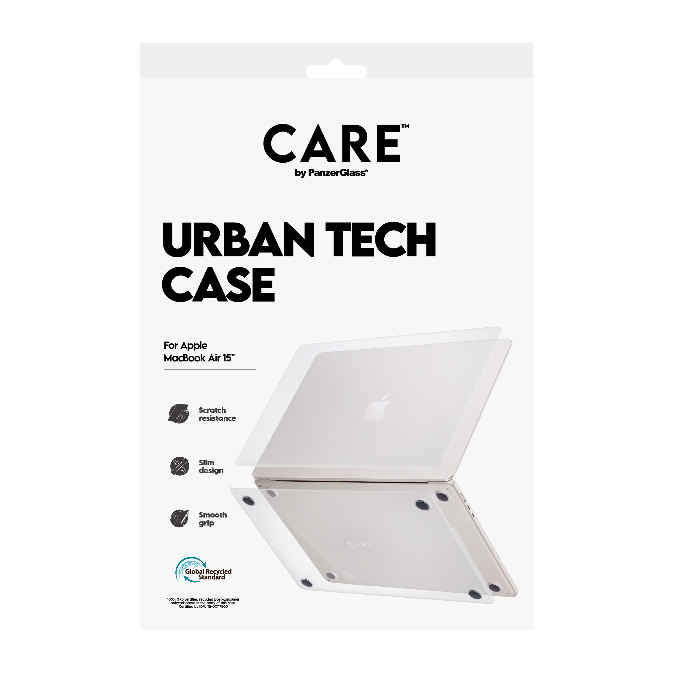 CARE PANZERGLASS TRANSPARE CASE MACBOOK AIR 15IN