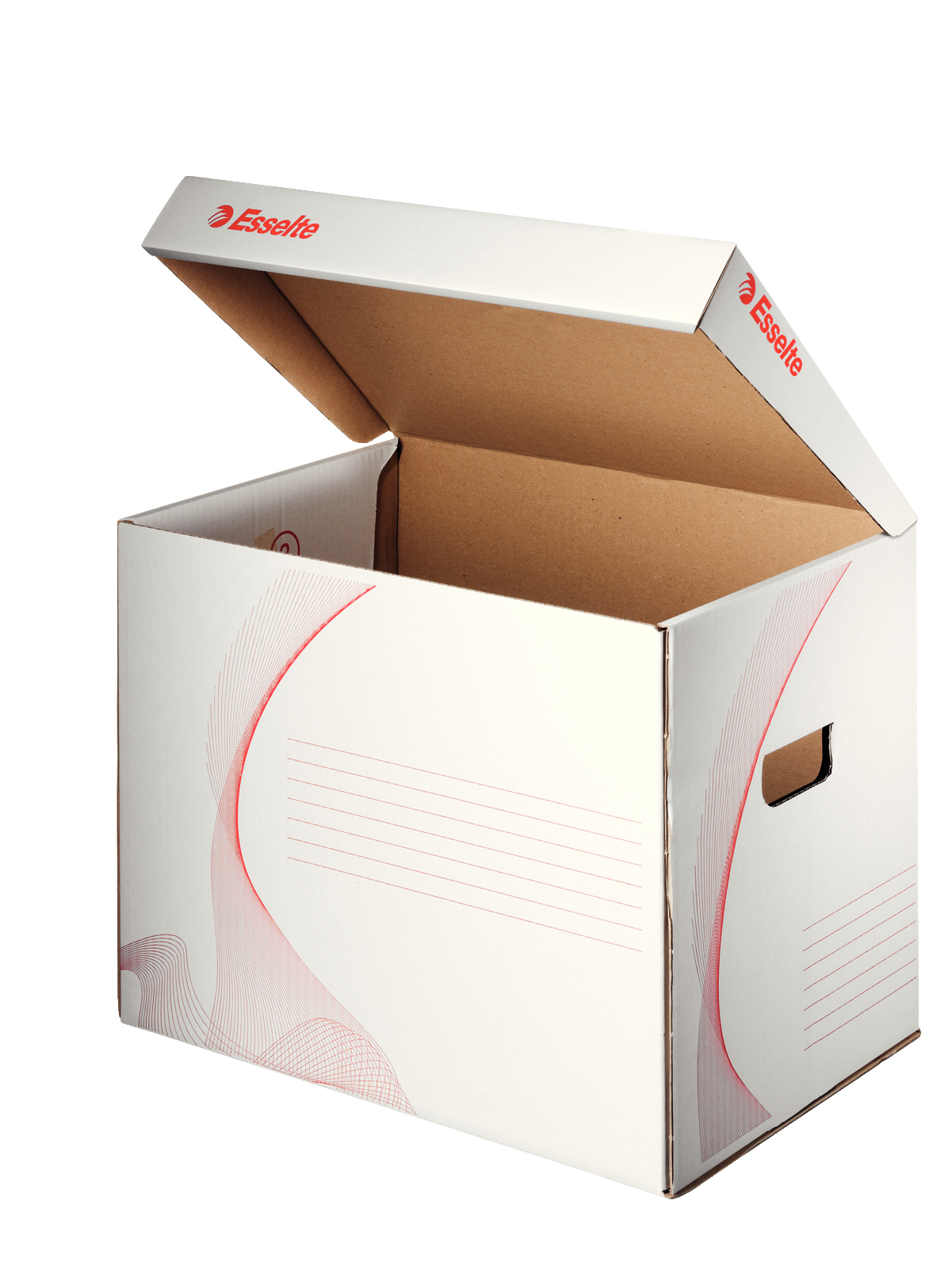 Esselte Archivcontainer weiß 39,8 x 28,0 x 30,2 cm, 10 St.