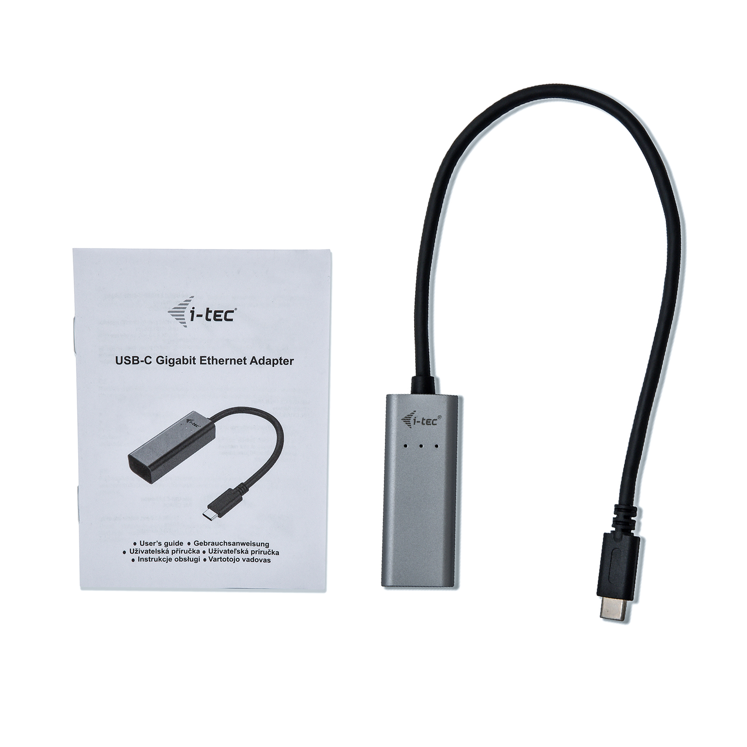 I-TEC USB-C METAL GLAN ADAPTER RJ-45 SPACE GREY TB3 COMP.