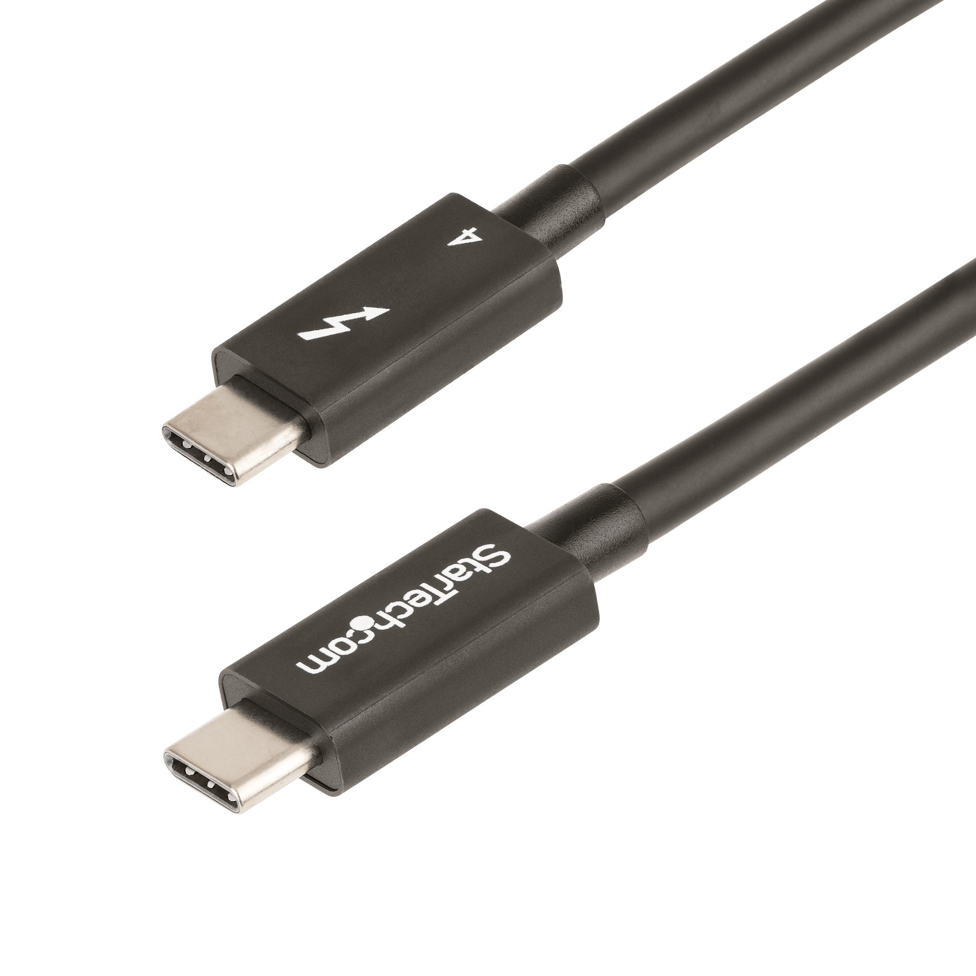 STARTECH.COM 1m Thunderbolt 4 Kabel 40Gbit/s 100W PD 4K/8K Video Intel-zertifiziert USB4/Thunderbolt 3/USB 3.2/USB C Kompatibel