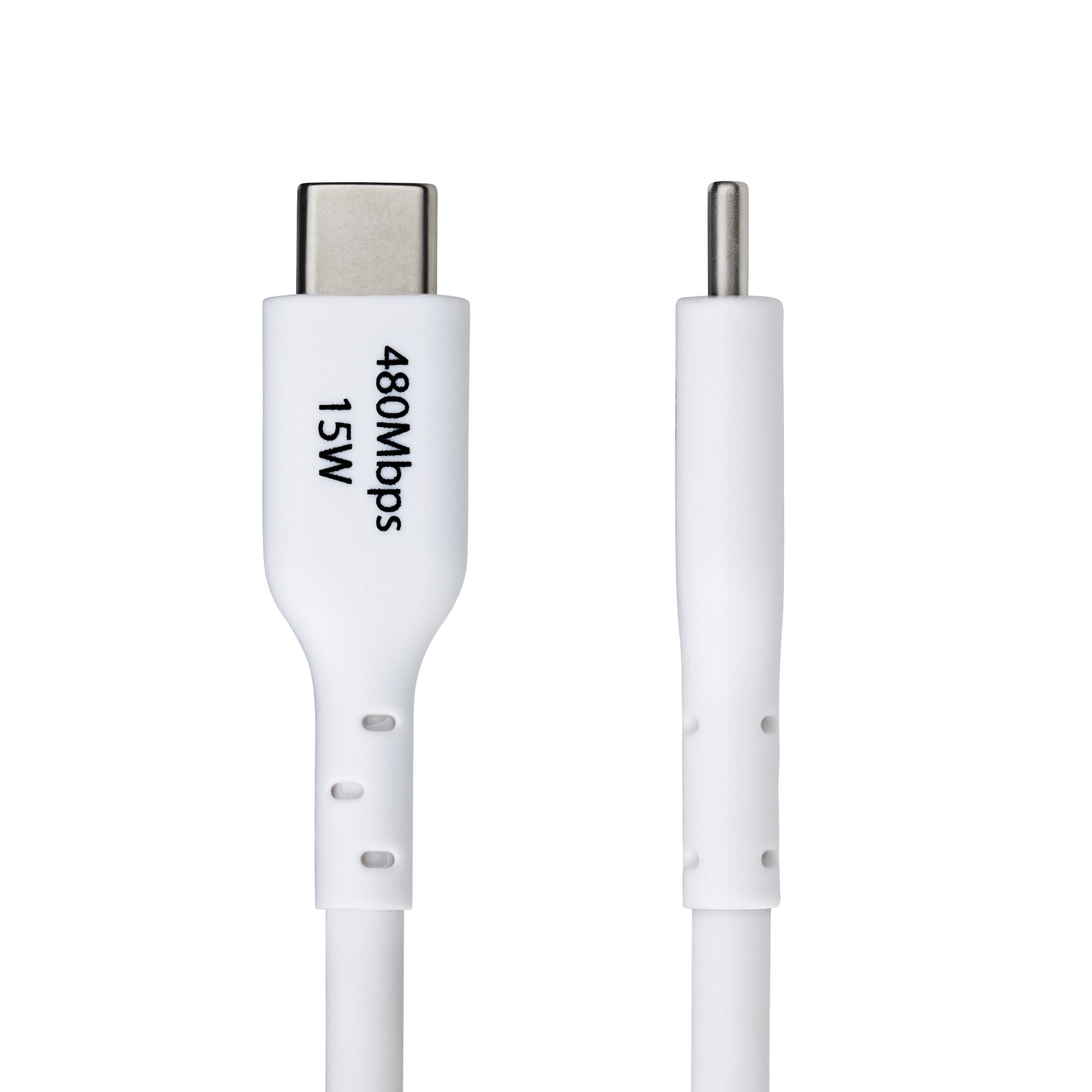 STARTECH.COM 3m USB-A auf USB-C Ladekabel USB-A auf Typ-C Ladekabel 3A Schnellladekabel USB 2.0 Datenubertragung Weiss