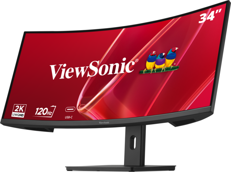 ViewSonic VA3420C-2 Monitor 87,0 cm (34,0 Zoll) schwarz