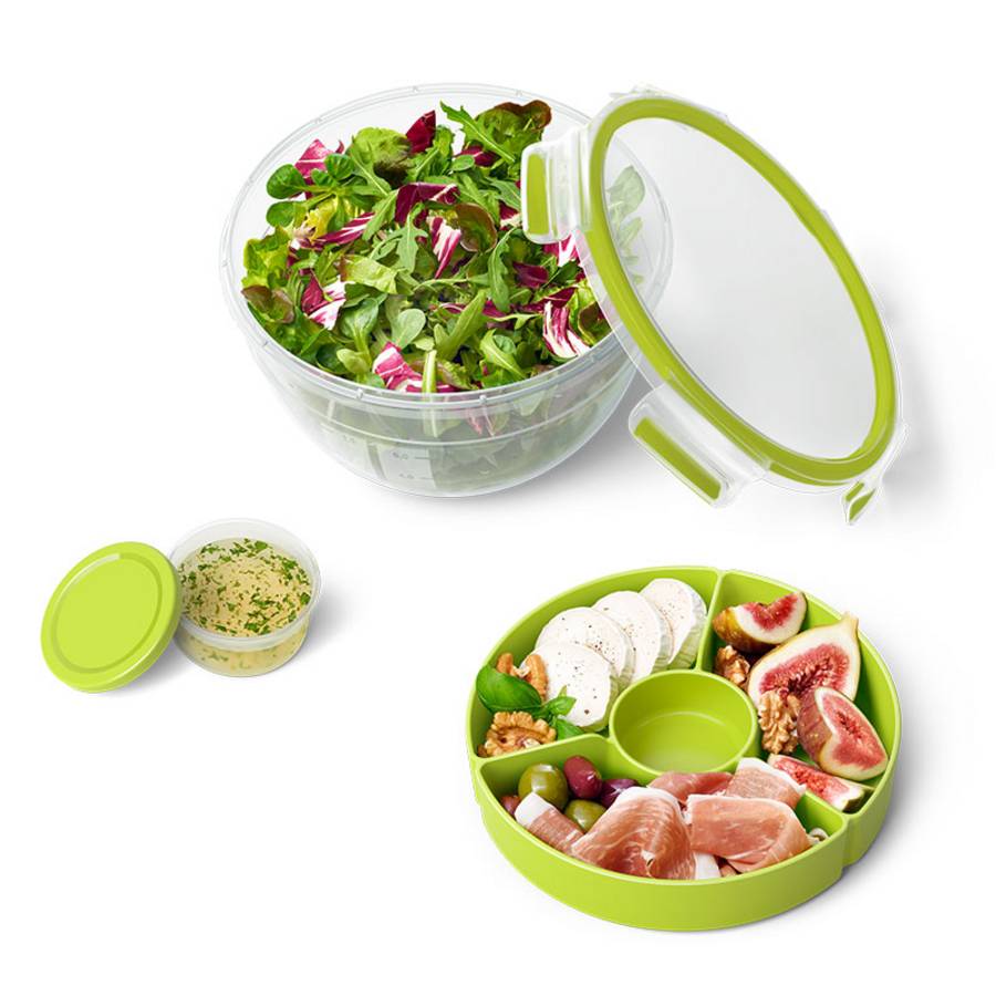 emsa Frischhaltedose CLIP & GO XL 12,7 cm hoch grün 2,6 l, 1 St.
