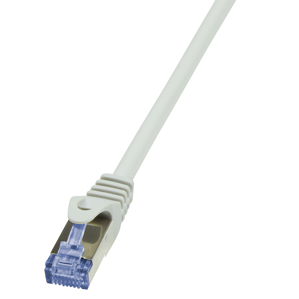 Logilink Patchkabel CAT6A S/FTP AWG26 PIMF 10,00m grau