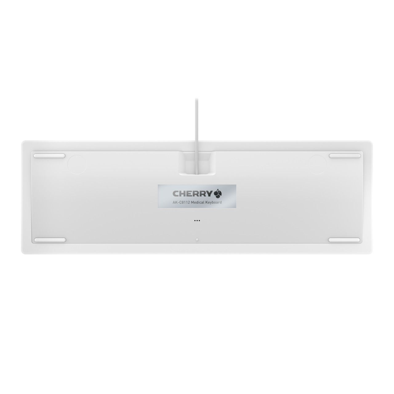 CHERRY AK-C8112 Medical Keyboard Hygiene-Tastatur kabelgebunden weiß